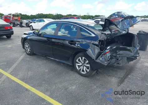 2025 Honda Civic Lx из США, поврежденный, VIN 2HGFE2F28SH574586